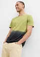 T-shirt in puro cotone, slim fit, bonprix