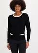 Maglione in filato fine, bonprix