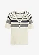 Maglione in filato fine con bottoni decorativi, bonprix