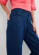 Jeans barrel in cotone biologico, vita media, bonprix