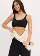 Reggiseno t-shirt imbottito laser cut senza ferretto Feel Comfort, bonprix