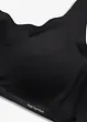 Reggiseno t-shirt imbottito laser cut senza ferretto Feel Comfort, bonprix
