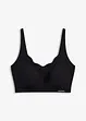 Reggiseno t-shirt imbottito laser cut senza ferretto Feel Comfort, bonprix
