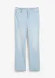 Jeans straight, vita media, bonprix