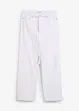 Jeans wide leg con cintura, vita media, bonprix