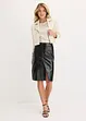 Maglia in materiale lucido, bonprix