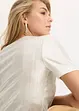 Maglia in materiale lucido, bonprix