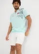T-shirt serafino in puro cotone biologico, bonprix