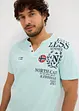 T-shirt serafino in puro cotone biologico, bonprix