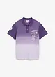 Polo a maniche corte in puro cotone con colori sfumati, bonprix