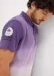 Polo a maniche corte in puro cotone con colori sfumati, bonprix