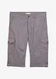 Bermuda cargo lunghi in misto lino, regular fit, bonprix