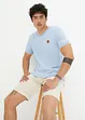 T-shirt con effetto doppiato e dettagli, bonprix