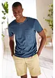 T-shirt con effetto lavato, bonprix