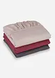 Lenzuolo con angoli in jersey melange, bonprix