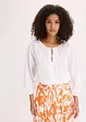 Blusa in puro cotone biologico, bonprix