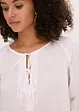 Blusa in puro cotone biologico, bonprix