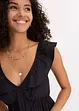 Abito con spalline in misto viscosa fine, bonprix
