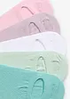 Fantasmini con cotone biologico e strisce in silicone (pacco da 7 paia), bonprix