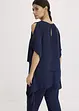Blusa asimmetrica a più veli, bonprix
