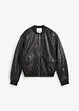 Bomber in nappa di agnello, bonprix