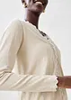 Cardigan in filato fine misto seta, bonprix