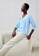 Cardigan in filato fine misto seta, bonprix