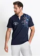 T-shirt serafino in puro cotone biologico, bonprix