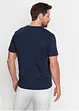 T-shirt serafino in puro cotone biologico, bonprix