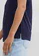 Maglia con colletto polo aperto, bonprix