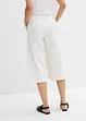 Gonna pantalone in misto cotone elasticizzato, bonprix