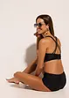 Reggiseno bustier per bikini con spalline incrociate, bonprix