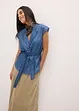 Blazer senza maniche in Lyocell, bonprix