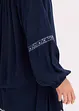 Blusa oversize con ricamo, bonprix