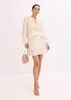 Blusa oversize con ricamo, bonprix