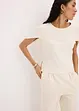Maglia oversize in misto viscosa fluente, bonprix