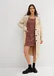 Trench lungo in twill, bonprix
