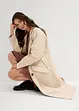Trench lungo in twill, bonprix
