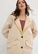 Trench lungo in twill, bonprix