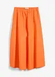 Gonna midi in fresco misto lino, bonprix