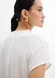 Maglia in crêpe operato, bonprix