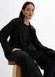 Blazer in misto viscosa crinkle strutturato, bonprix