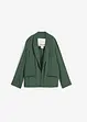 Blazer in misto viscosa crinkle strutturato, bonprix
