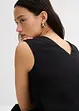 Top in misto viscosa crinkle, bonprix