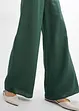 Pantaloni in misto viscosa crinkle strutturato, bonprix