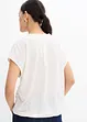 Maglia in crêpe operato, bonprix