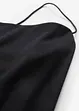Top asimmetrico in misto viscosa con spalline sottili, bonprix