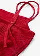 Abito in crêpe stretch con spalline regolabili, bonprix