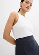 Minigonna in twill, bonprix