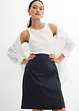 Minigonna in twill, bonprix
